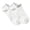 6 Pairs-White, variant on 1 Pairs No Show Socks for Women Ruffle Socks Low Cut Socks Cute Ankle Frilly Short Cotton Socks