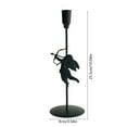 thumbnail image 3 of JoyMoreHome Valentine Day Matte Metal Candle Holder with Small Angel Decor, Durable Candle Holder for Table Centerpiece, Holiday Party, Wedding, 3 of 6