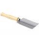 thumbnail image 5 of Pet Comb Dog Grooming Comb Stainless Steel Dog Comb Double-sided Flea Comb With Wooden Handle For Medium And Large Pets2pcs, 5 of 5