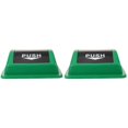 thumbnail image 3 of Set of 2 Tbtpc Accessories/matching Swing Lid Bucket (green 20l Rectangular Lid) Toppers Boxes, 3 of 8