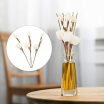 WHAMVOX 3pcs Rice Paper Diffuser Sticks Flower Fragrance Diffuser For Home Replacement Essential Oil Aroma Diffuser Sticks For Bedroom Bathroom And Office Decor