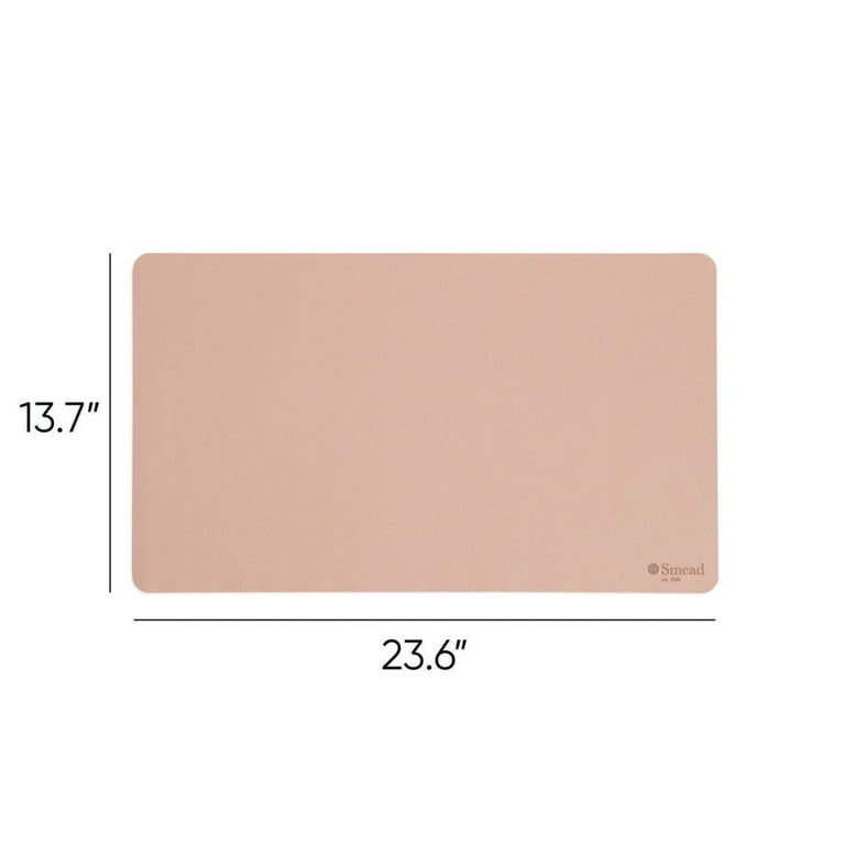 Vegan Leather Desk Pads, 23.6 x 13.7, Light Pink Vegan Leather Desk Pads, 23.6 x 13.7, Light Pink
