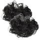 thumbnail image 1 of 2Pcs Black Curly Claw Clip Hair Bun Pieces for Women Premium Fiber Messy Hair Extensions, 1 of 2