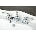 thumbnail image 2 of Kingston Brass Widespread Bathroom Faucets With Polished Chrome KS3961WLL, 2 of 5