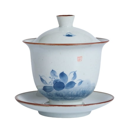 

1 Set Hand-painted Ceramic Tea Bowl Large Size Teapot Japanese Tea Bowl