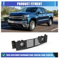 thumbnail image 5 of Lower Bumper Grille Insert For 2015-2019 Chevy Silverado 2500/3500/2500HD/3500HD Including 2pcs 4" pod lights, 5 of 8