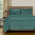 thumbnail image 2 of SIScovers Mixology Padma 4-piece Duvet Cover and Insert Set Sea Blue California King 4 Piece Mid-Century Modern, 2 of 5