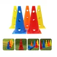 thumbnail image 2 of Balde con logotipo de fútbol de 30 cm, conos de entrenamiento, balde para patinaje sobre ruedas, fútbol, baloncesto, marcador de entrenamiento de equipo, cono de bloqueo, 2 of 5