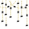 thumbnail image 1 of Graduation Hanging Garlands 2025 Glittering Paper Theme For Commencement Photo Backdrop Decoration, 1 of 4