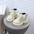 thumbnail image 5 of Gyujnb Girls Short Boots for Fall and Winter for Kids with Soft Soles for Outdoor Activities and Everyday Wear,Boys Shoes,Girls Shoes,Size:2.5-3 Years, 5 of 8