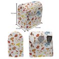 thumbnail image 4 of Mushroom Stand Mixer Cover, Colorful Cartoon Forest Toadstool Pattern Autumnal Nature Fungus, Kitchen Appliance Organizer Bag Cover with Pockets, 5 Quarts, Multicolor, by Ambesonne, 4 of 4