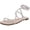 Rhinestone, variant on Steve Madden Womens Twirl Rhinestone Flat Sandals Beige 8.5 Medium (B,M)