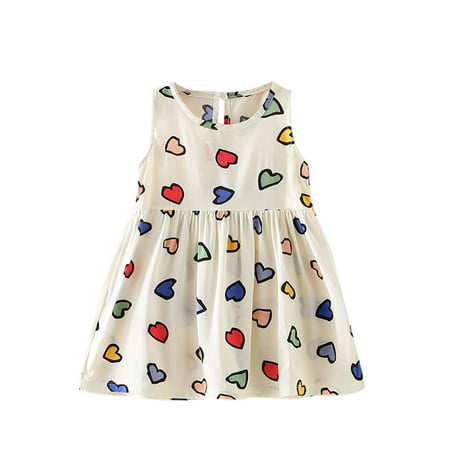 

Pedort Dresses For Girls 2023 Toddler Baby Girl Tutu Tulle Dress Cotton Linen Ruffle Back Bowknot Princess Party Dresses Multicolor 140