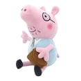 thumbnail image 3 of Peppa Pig-muñeco de peluche de algodón PP para niños, modelo de mamá y papá, figura de Anime, regalo de cumpleaños de George, 30CM, nueva ropa, 3 of 5