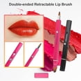 thumbnail image 2 of pinceles retráctiles para labios, aplicador de labios de doble punta, 2 of 5
