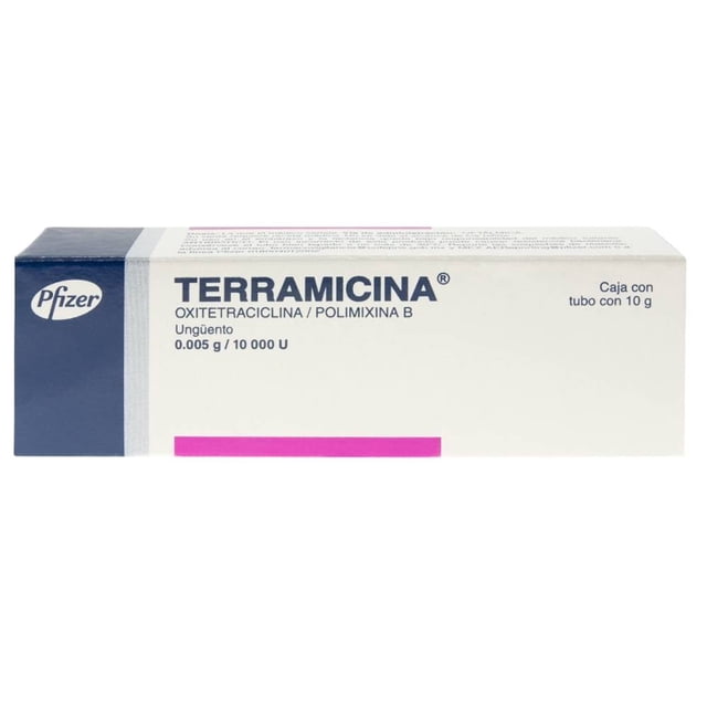Terramicina Oftalmica 10 mg