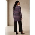 thumbnail image 2 of Jessica London Women's Plus Size Everyday Stretch Knit Open Front Cardigan, 2 of 6