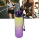 thumbnail image 4 of Pequeña Botella de Agua de 1000 ml Gradiente Portátil Esfrosto Sport Botella de Agua Copa de Cubierta de Cubierta Con Cuerda Pegatina, 4 of 7