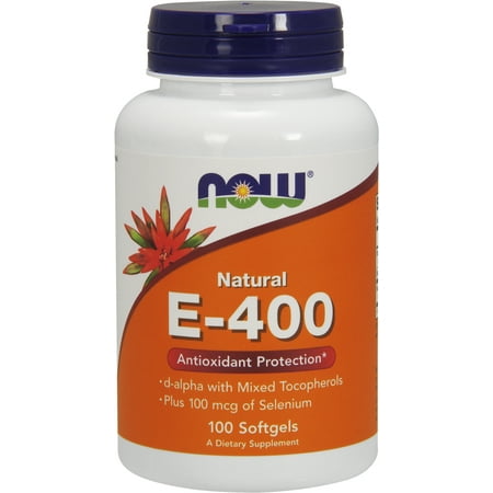 Vitamin E 400 Iu D Alpha Tocopheryl Acetate 100 Softgels
