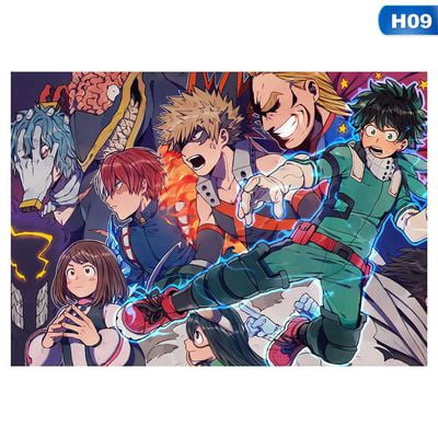 Shiyao Anime My Hero Academia Series Poster Home Decoration Walmart Com Walmart Com