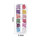 thumbnail image 2 of FloreceBien Nail Christmas Nail Art Flakes, pegatinas navideñas para uñas coloridas para decoración de manicura, 2 of 5