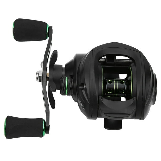 Carrete De Baitcasting, Carrete De Baitcasting Con Cuerpo De Nylon De Alta Resistencia Con Relación De Transmisión De 7.2: 1 Accesorio De Pesca Con Freno Magnético De