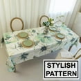 thumbnail image 4 of Summer Flowers Tablecloth Rectangle - Wild Flower Table Covering, Water Resistant Spring Summer Oblong Table Cloth - Summer Floral Table Cover for Indoor and Outdoor Use (60*102 inch), 4 of 6