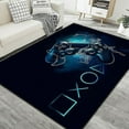 thumbnail image 1 of Game Rug Boys Game Controller Carpet, Non-slip 3d Gaming Area Rugs For Playroom-week, 1 of 4