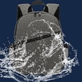 thumbnail image 1 of OULII 1Pc Waterproof Camera Backpack Grey Nylon Durable Bag for Secure Camera Gear Storage, 1 of 8