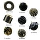 thumbnail image 3 of Christmas Decoration Black And Gold Pendant Eight-piece Set Christmas Foam Ball Christmas Tree Decoration Combination Pack, 3 of 6