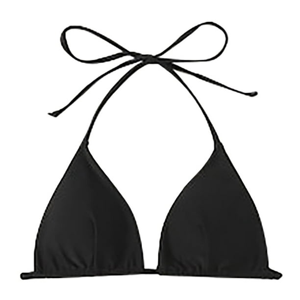 Premium 2023,Gifts,Sexy Women Bikini Solid Color Padded Swimwear ...