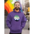 thumbnail image 2 of Cute Penguin Couple Over Flag Hoodie Men -Smartprints Designs, Male 3X-Large, 2 of 4