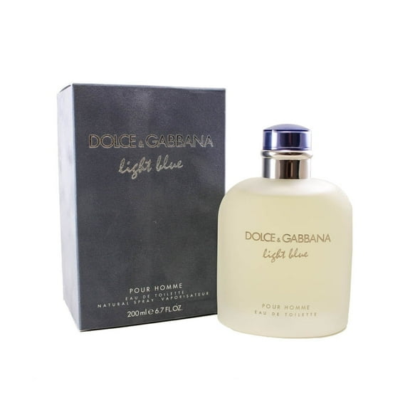 Dolce & Gabbana Light Blue Pour Homme Eau de Toilette, Cologne for Men, 6.7 fl oz