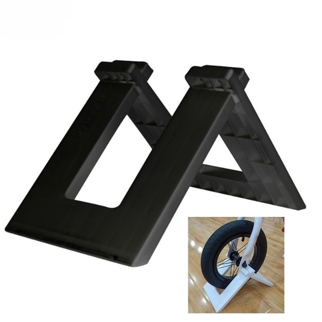GLFILL Support de Stationnement pour Vélo 12 Pouces pour Enfants Support de Vélo Réglable Sans Outils Pièces de Support de Sol Noir