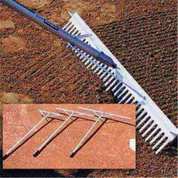 Ssg - Bsn 1196238 Aluminum Maintenance Rake - 24in. Field Maintenance Rakes