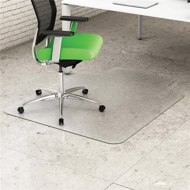 36 x 48 in. Earth Source Hard Floor EconoMat with Lip - Clear