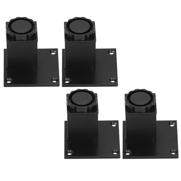 Patas para muebles, juego de 4 patas ajustables para muebles, patas de metal para muebles, rendimiento de alta gama