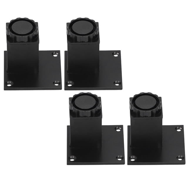 Patas para muebles, juego de 4 patas ajustables para muebles, patas de metal para muebles, rendimiento de alta gama
