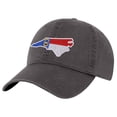 thumbnail image 2 of North Carolina Flag Baseball Cap – Embroidered State Hat for Tar Heel Pride (White), 2 of 10