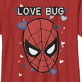 thumbnail image 2 of Boy's Marvel Spider-Man Love Bug  Graphic Tee Red Small, 2 of 4