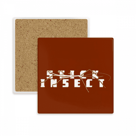 

Insect Fear Stick Insects Coaster Cup Mat Mug Subplate Holder Insulation Stone