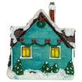 thumbnail image 5 of Northlight LED Lighted Snowy House Christmas Village Decoration - 5.5" - Green, 5 of 5