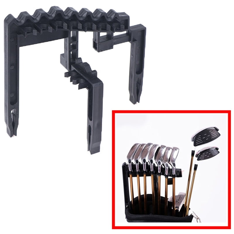 Golf 9 Iron Club ABS Shafts Holder Stacker Fits Any Size of Bags