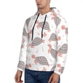 thumbnail image 2 of Hoodies for Men - cartoon sea turtles Long Sleeve Comfrt Men'S Fashion Hoodies & Sweatshirts, Sweatshirts for Men Hoodies Pullover Clothing Clothes with Pouch, 2 of 7