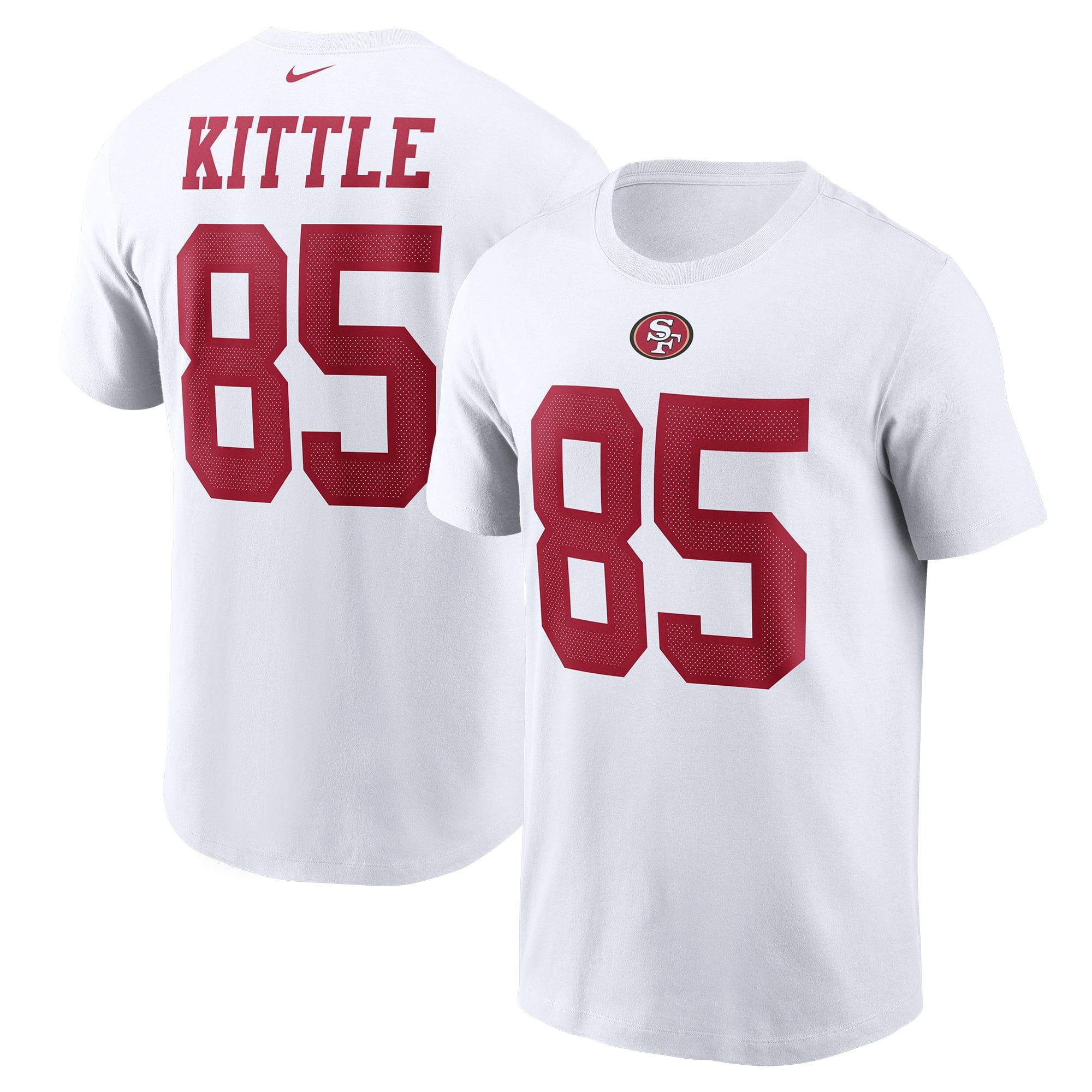 Men's Nike George Kittle White San 