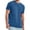 Navy, variant on Wlynlyn Mens T-Shirts Crew Neck Short Sleeve Tees Casual Loose Fitted Solid Color Distressed Cotton Washed Basic Tee Shirts