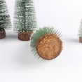 thumbnail image 4 of Mini árboles de Navidad, árboles con base de madera, árboles de mesa de Navidad para decoración navideña de cocina casera, 4 of 5