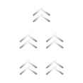 thumbnail image 1 of kurtrusly Folding Step Ladder Hinge Attachment Stepladders Replacement Kit Convenient and Sturdy White 34cm 2 pcs 5PCS, 1 of 1