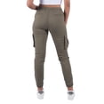 thumbnail image 3 of Joggers Cargo Oggi Mujer Corte Skinny Gabardina Verde Oscuro OGGI JEANS CARGO DAMA OLIVO, 3 of 6