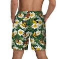 thumbnail image 4 of Fotbe Sunflowers And Butterflies Men’s Swim Trunks Quick Dry Swim Shorts Board Shorts with Mesh Lining-Large, 4 of 9